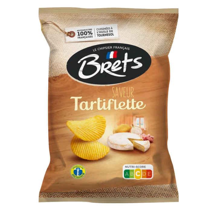 Chips Brets Tartiflette 150g (le paquet)