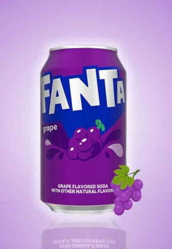 Fanta Raisin 🍇 355mL (la canette)