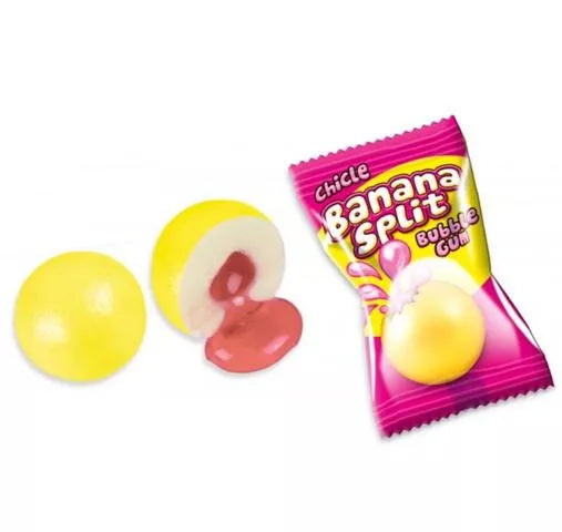 Chewing-gum Banane Cœur Liquide (x1)