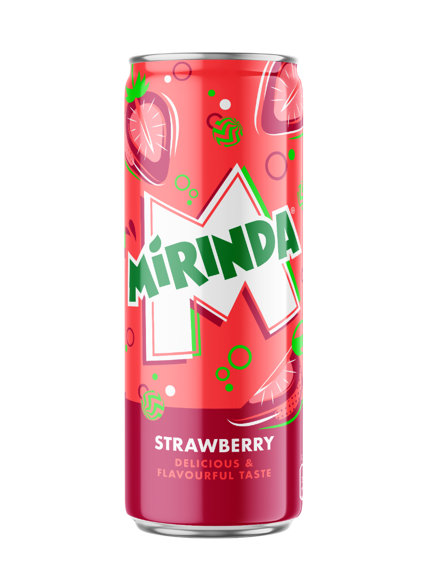 Mirinda Fraise 33cl (la canette)