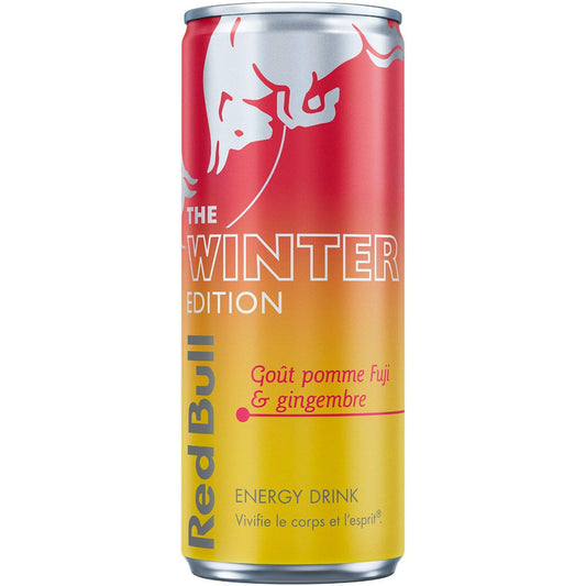 Red Bull Pomme Fuji Gingembre 25cl (la canette)