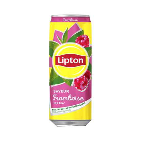 Lipton Framboise 33cl (la canette)
