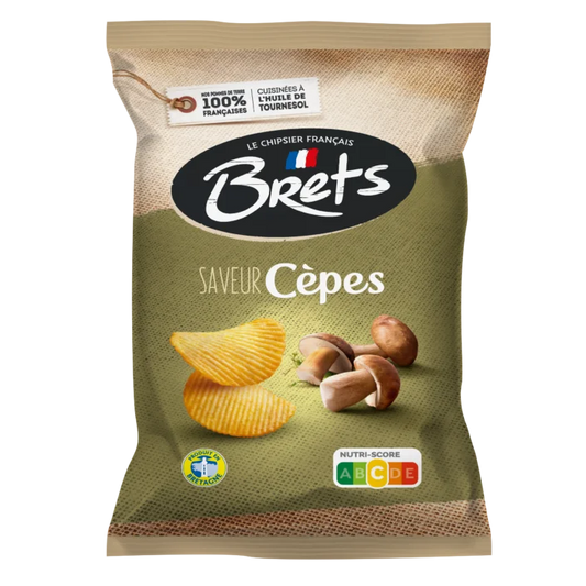 Chips Brets Cèpes 125g (le paquet)
