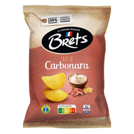 Chips Brets Carbonara 125g (le paquet)