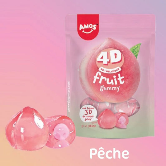 4D Pêche 120g (le paquet)
