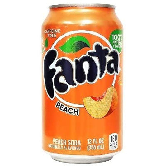 Fanta Pêche 🍑 355mL! (la cannette)