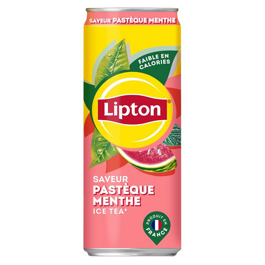 Lipton Pastèque Menthe 33cl (la canette)