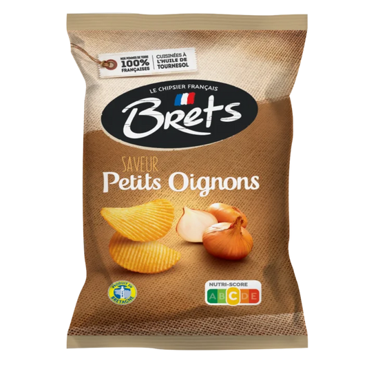 Chips Brets Petits Oignons 125g (le paquet)