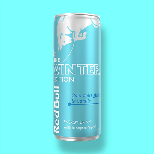 Red Bull Mûre Givrée Vanille 25cl (la canette)